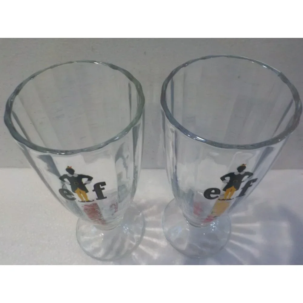 Set of 2 Elf Movie Beer Glasses Ice Cream Sundae Milkshake Glass  7